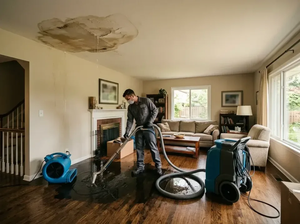 attic-pipe-burst-ceiling-drip-008 — frequently asked questions, Water Damage Restoration & Carpet Care in Mims, FL